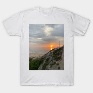 Sunset in the beach T-Shirt